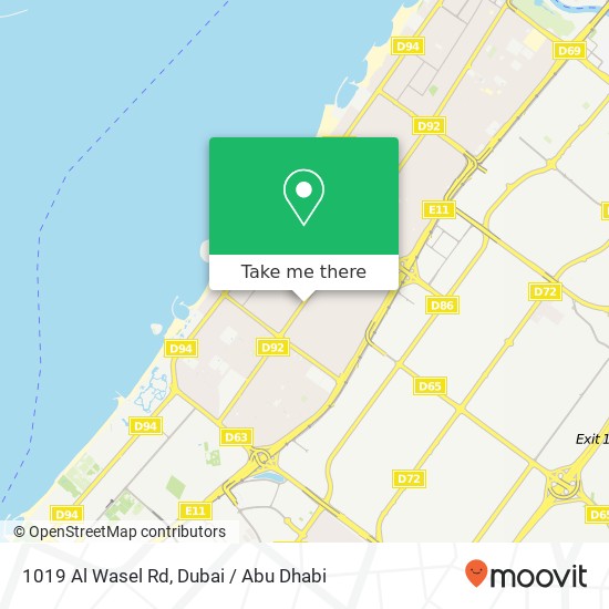 1019 Al Wasel Rd map