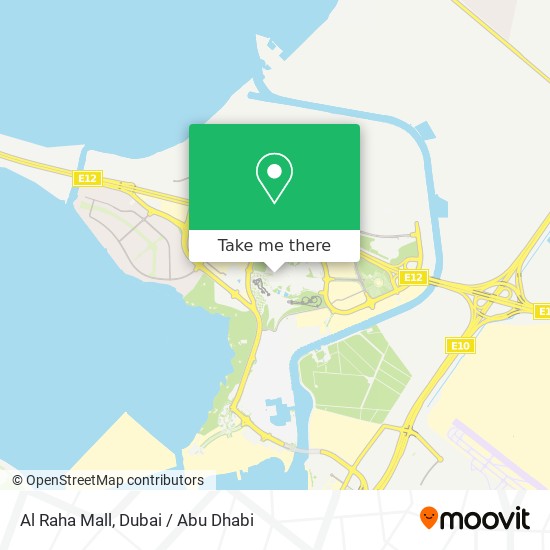 Al Raha Mall map