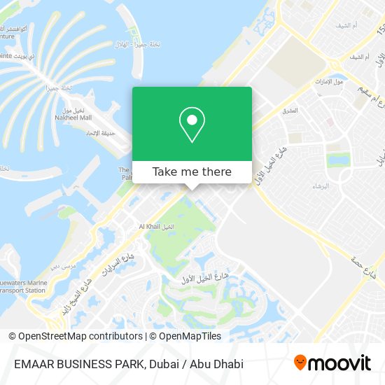 EMAAR BUSINESS PARK map