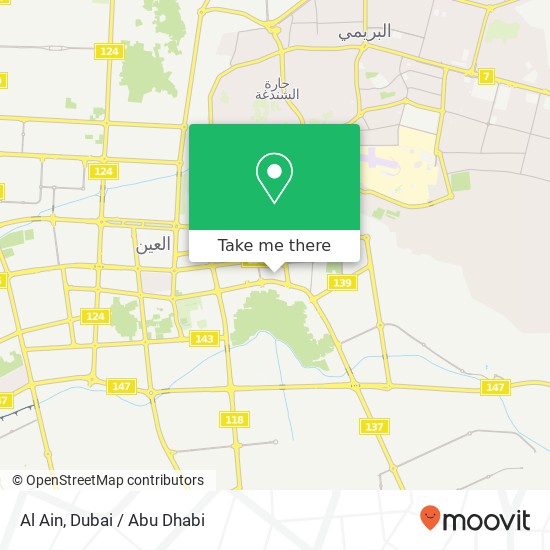 Al Ain map