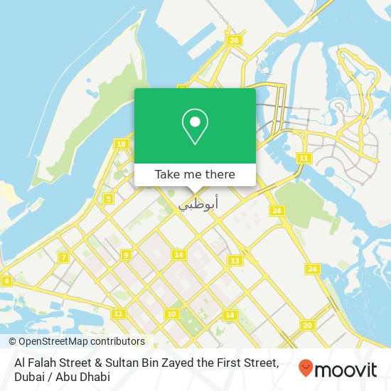 Al Falah Street & Sultan Bin Zayed the First Street map