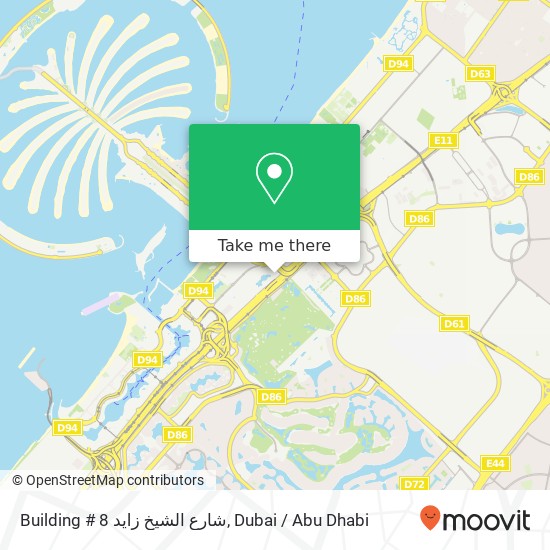 Building # 8 شارع الشيخ زايد map