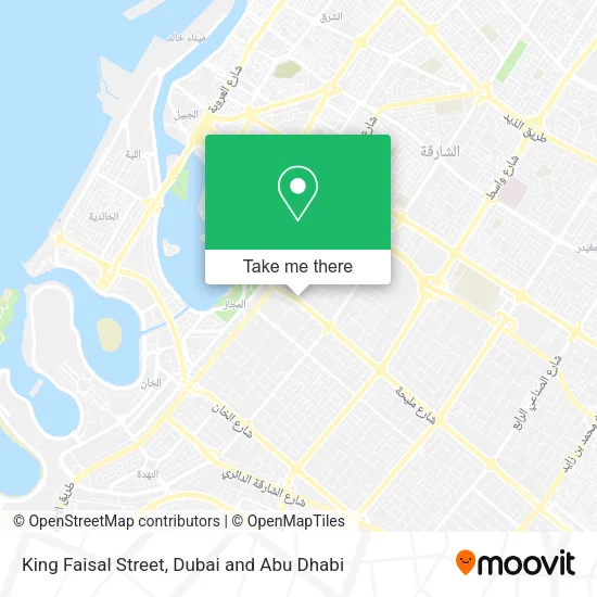 King Faisal Street map