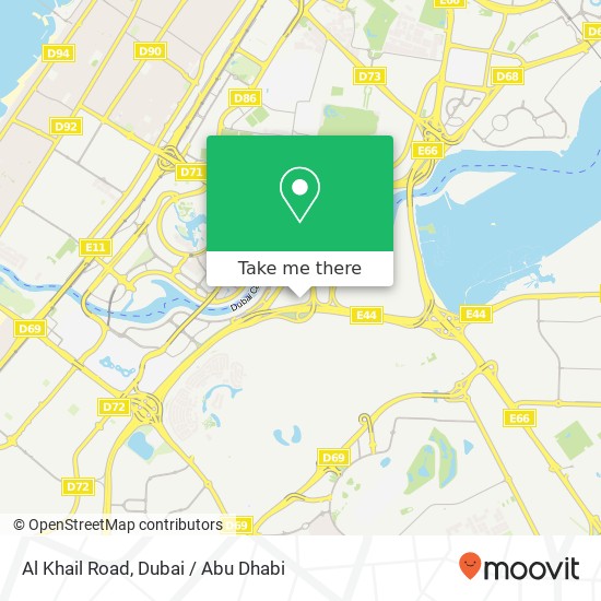 Al Khail Road map