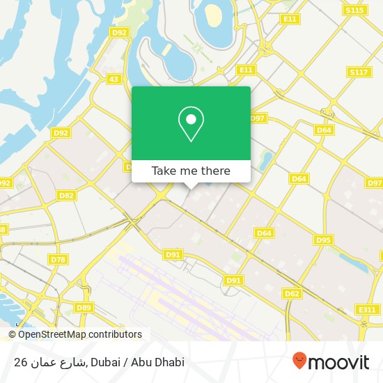 26 شارع عمان map