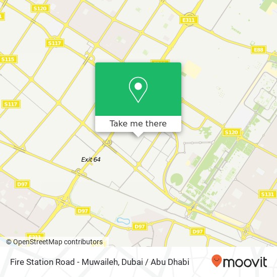 Fire Station Road - Muwaileh map