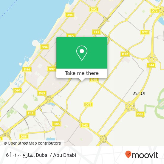 6 شارع -١٠- أ map