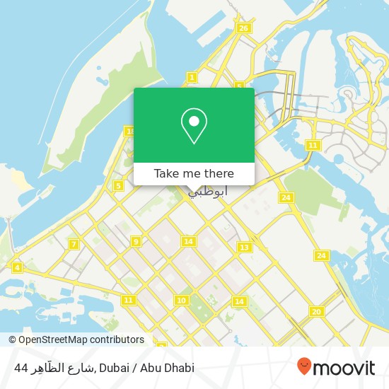 44 شارع الظَّاهِر map