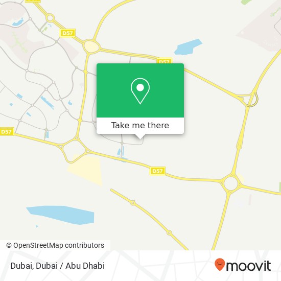 Dubai map