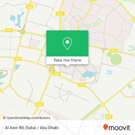 Al Awir Rd map