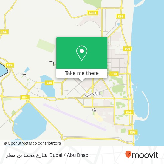 شارع محمد بن مطر map