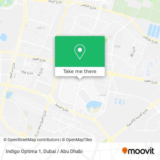 Indigo Optima 1 map