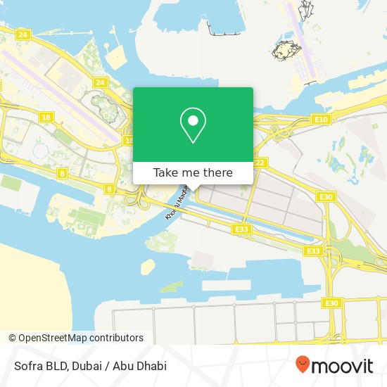 Sofra BLD, المقطع, أبوظبي map