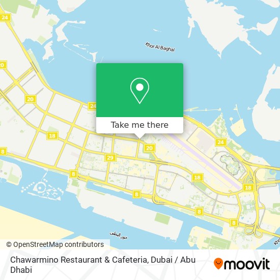 Chawarmino Restaurant & Cafeteria map