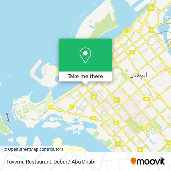 Taverna Restaurant map