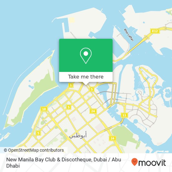 New Manila Bay Club & Discotheque map