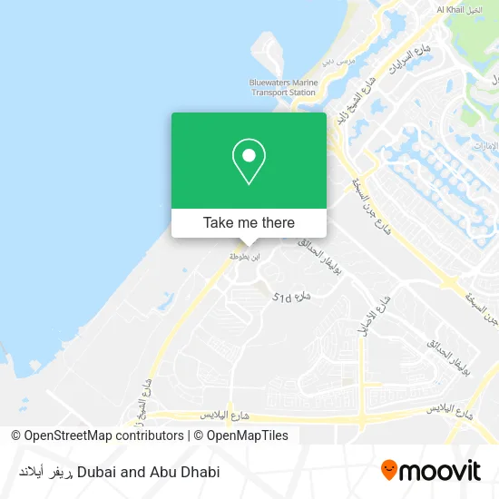 ريفر أيلاند map