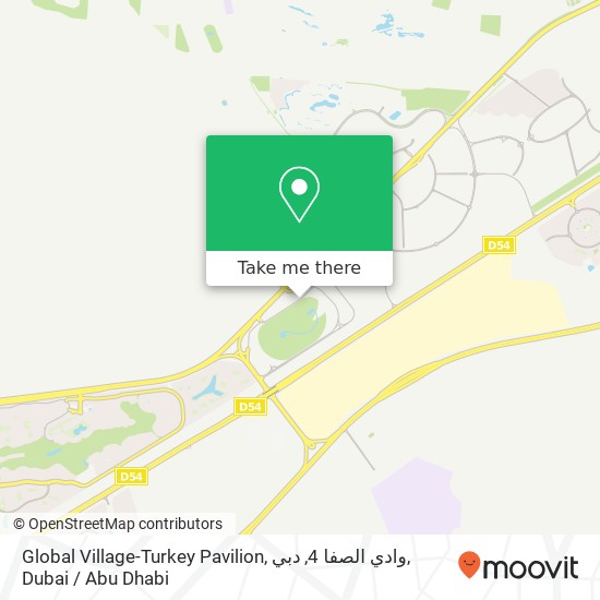 Global Village-Turkey Pavilion, وادي الصفا 4, دبي map