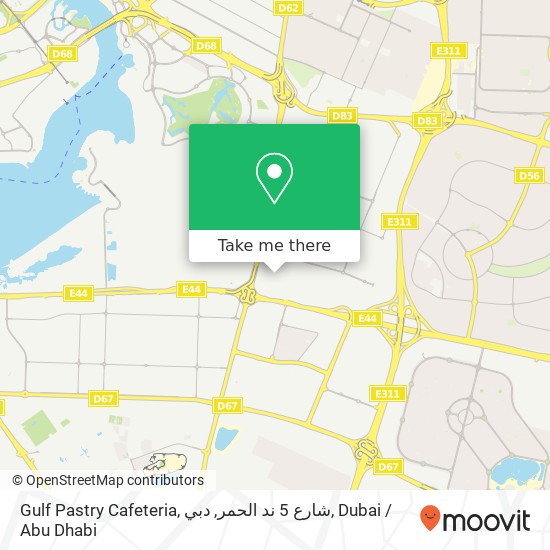 Gulf Pastry Cafeteria, شارع 5 ند الحمر, دبي map