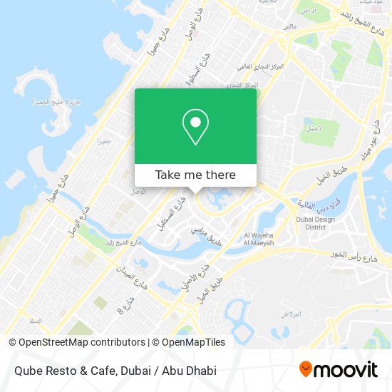 Qube Resto & Cafe map