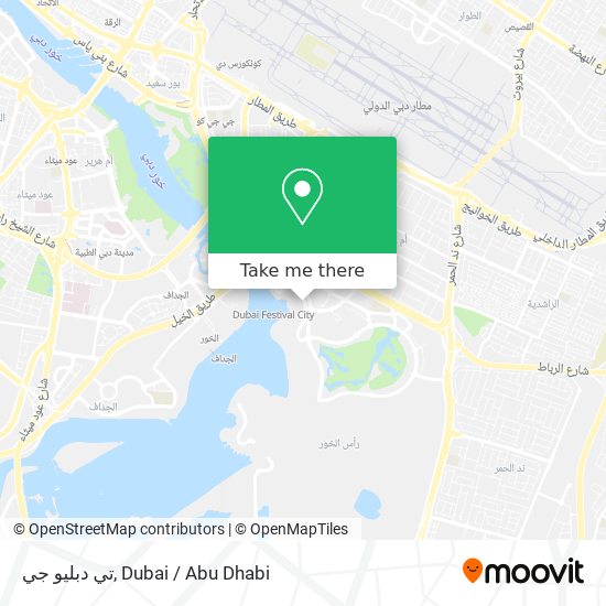 تي دبليو جي map