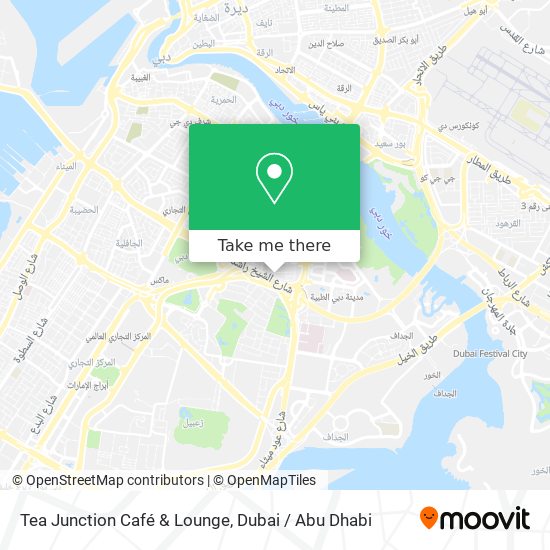 Tea Junction Café & Lounge map