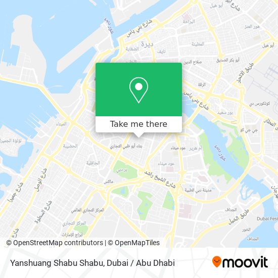 Yanshuang Shabu Shabu map