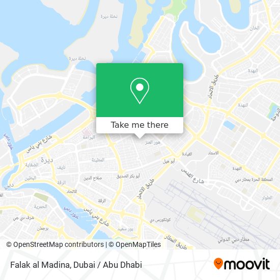 Falak al Madina map