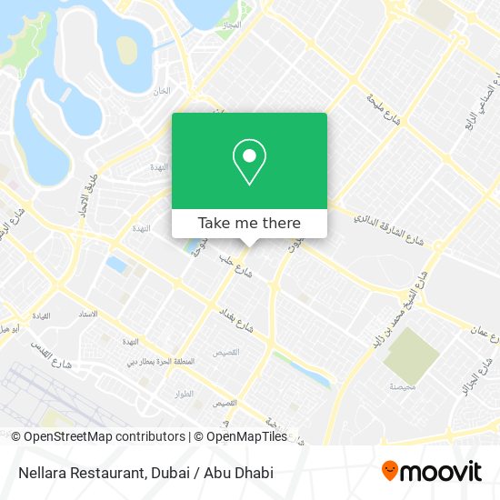 Nellara Restaurant map