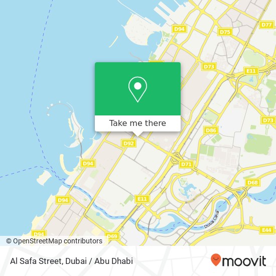 Al Safa Street map