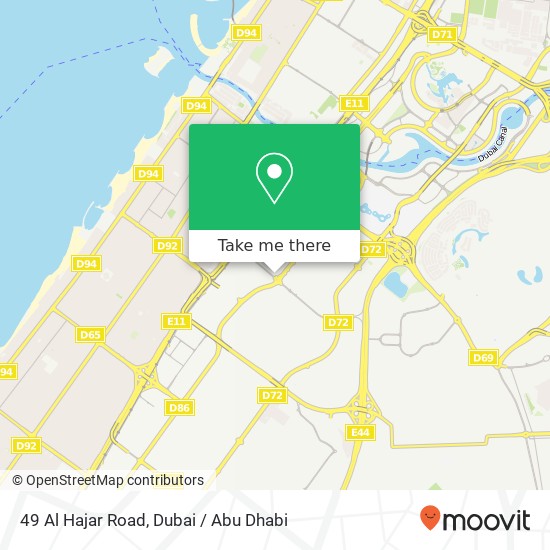 49 Al Hajar Road map