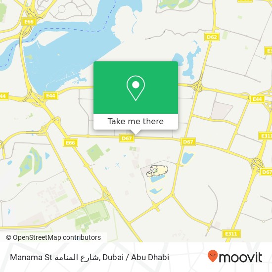 Manama St شارع المنامة map