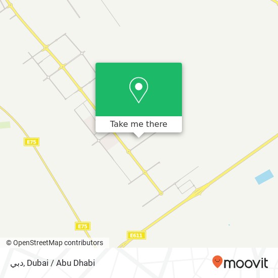 دبي map