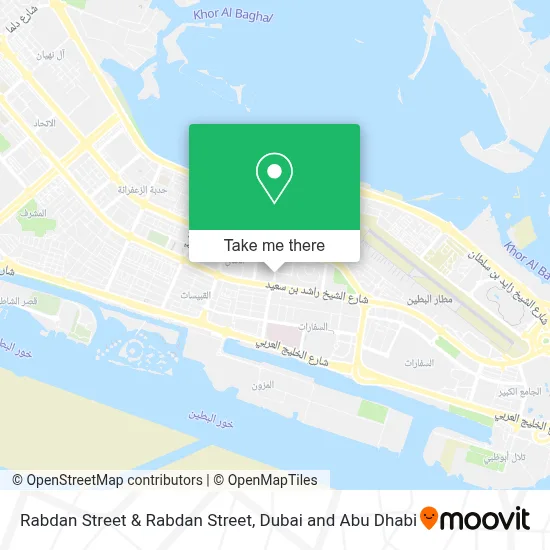 Rabdan Street & Rabdan Street map
