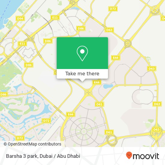 Barsha 3 park map