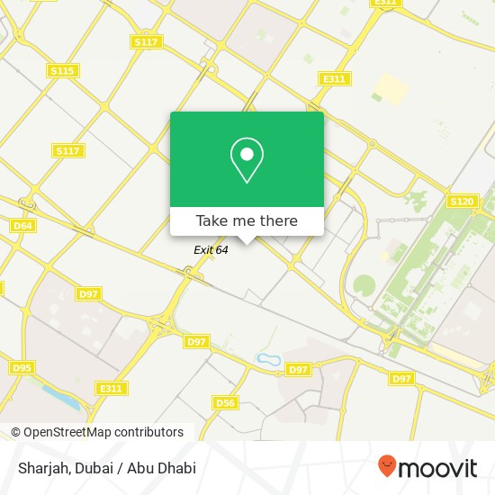 Sharjah map