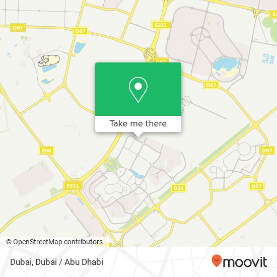 Dubai map