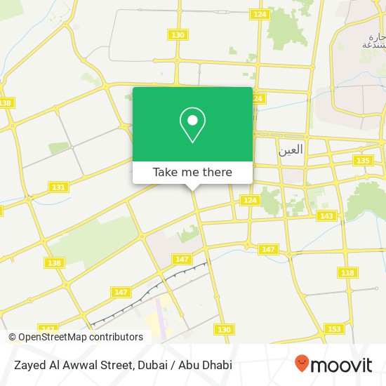 Zayed Al Awwal Street map