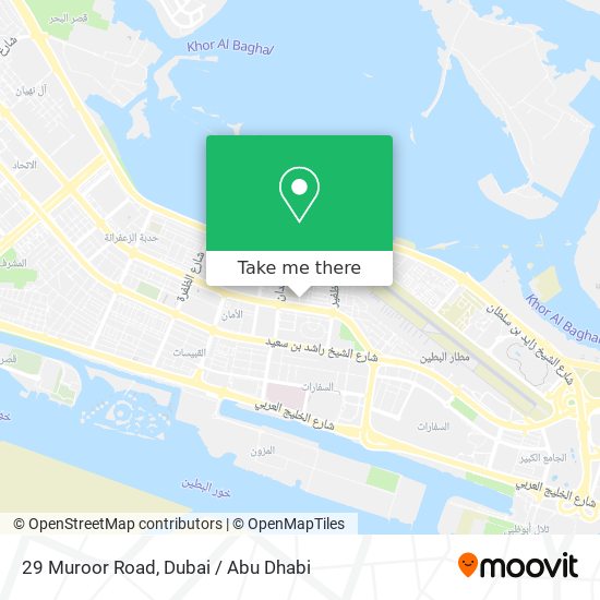 29 Muroor Road map