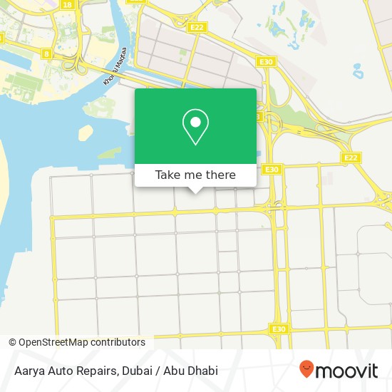 Aarya Auto Repairs map