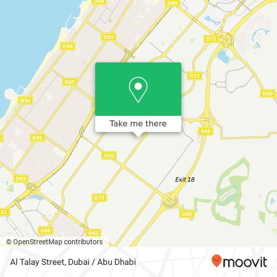 Al Talay Street map