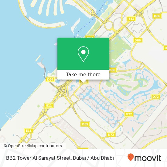 BB2 Tower Al Sarayat Street map