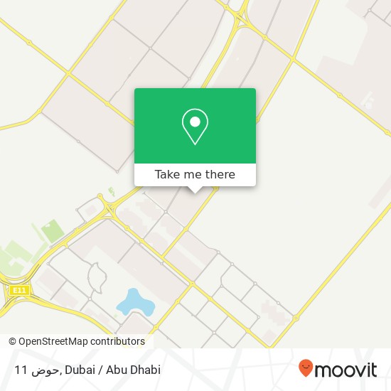 حوض 11 map