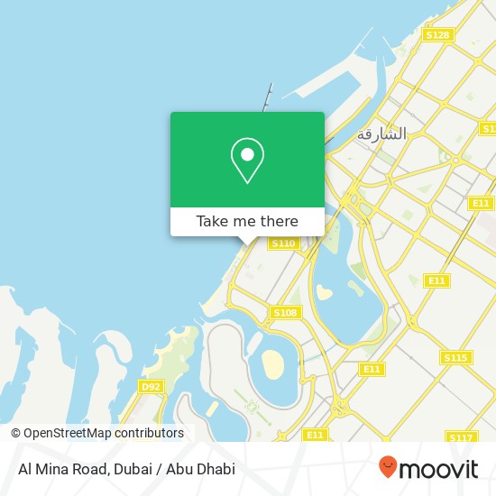 Al Mina Road map