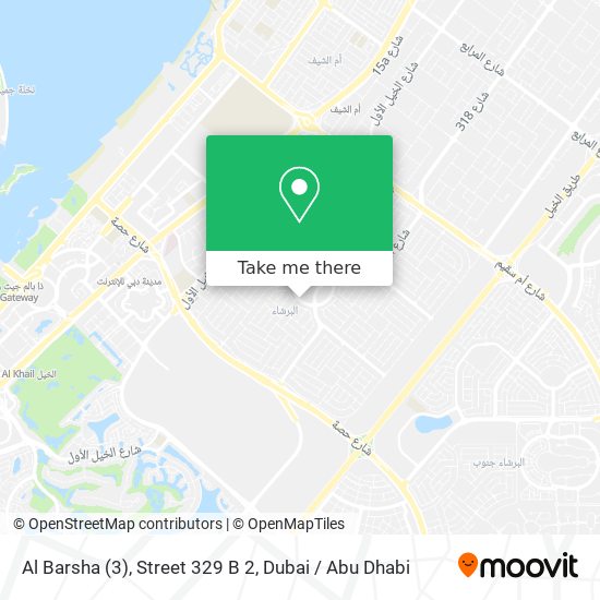 Al Barsha (3), Street 329 B 2 map