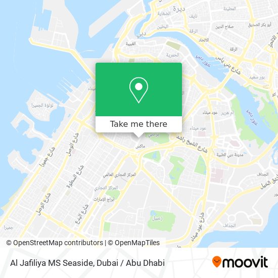 Al Jafiliya MS Seaside map