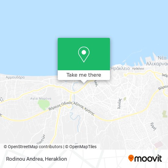 Rodinou Andrea map