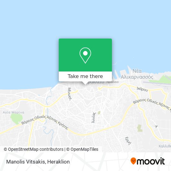 Manolis Vitsakis map