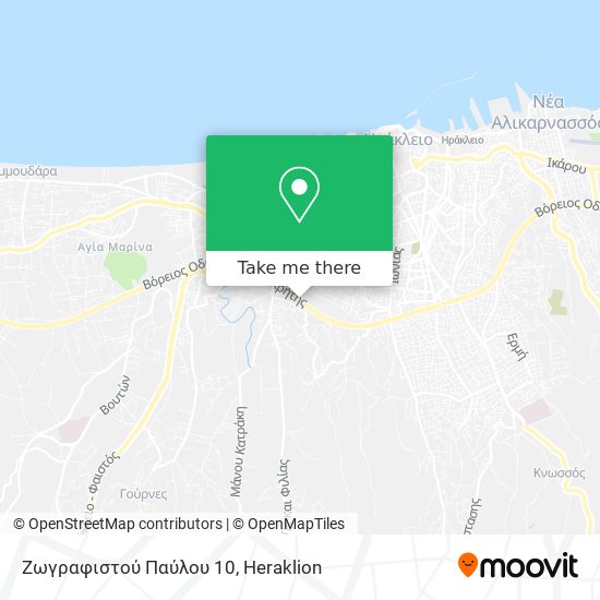 Ζωγραφιστού Παύλου 10 map