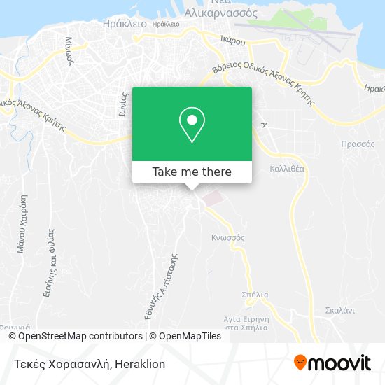 Τεκές Χορασανλή map
